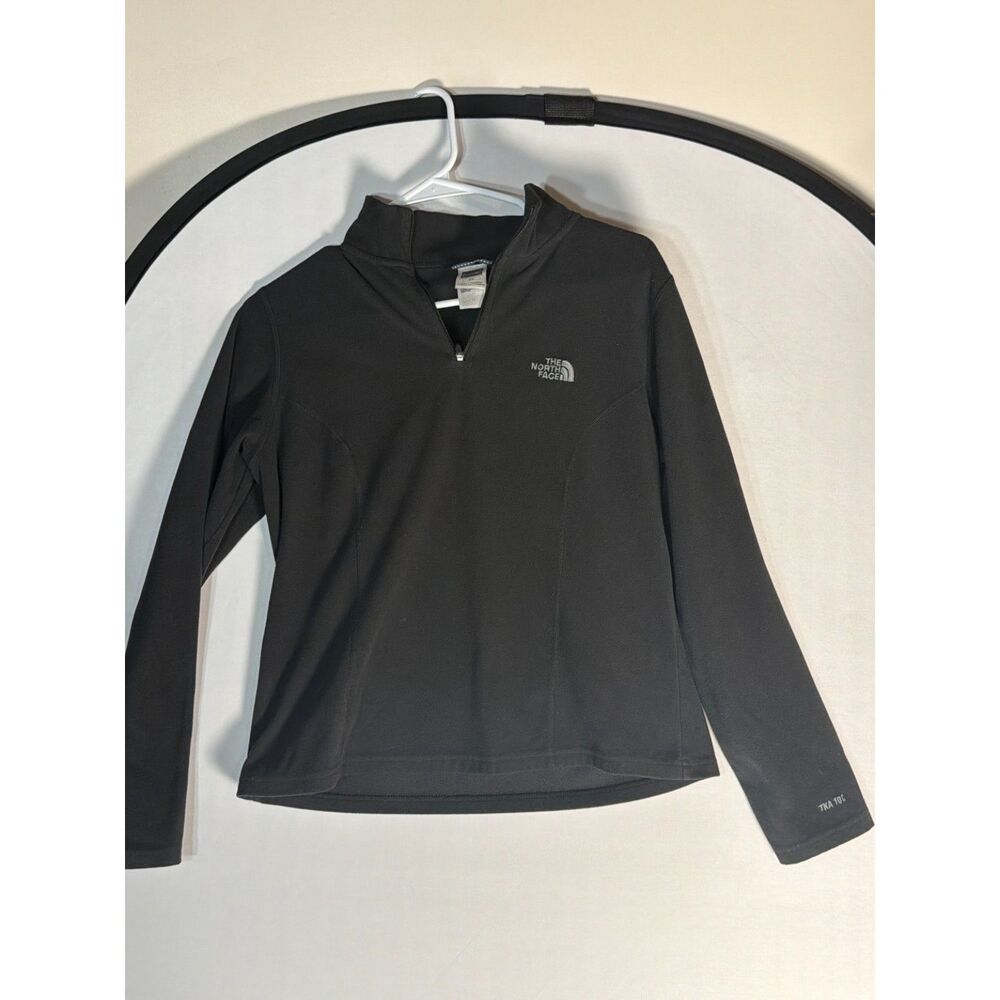 The North Face Women’s Medium Black TKA 100 Quarter Zip Fleece Pullover